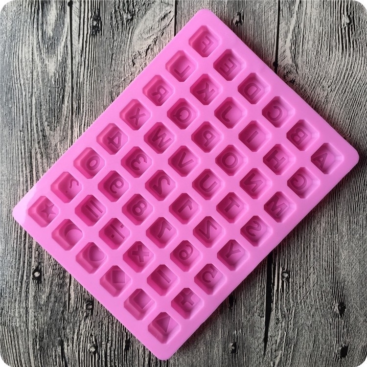 แม่พิมพ์อักษร ภาษาอังกฤษ พิมพ์ซิลิโคน