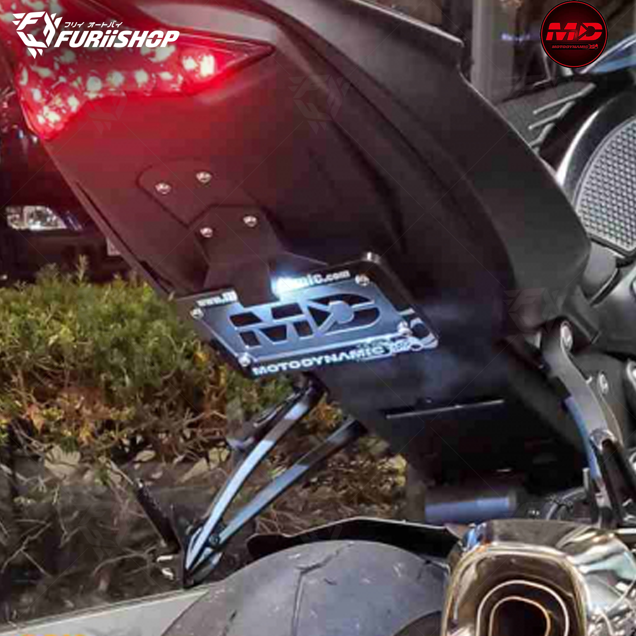 ท้ายสั้น MD (LOW) For : ZX6R 2019+