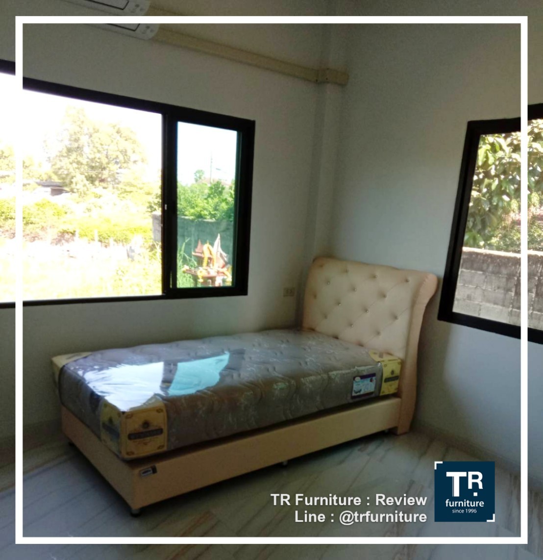 เตียงนอน รุ่น Vogue ขนาด 5 ฟุต : Lucky