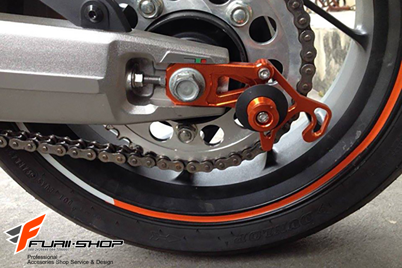 หางปลายกสปูนซ้าย MOTH FOR HONDA CBR650F/CB650F