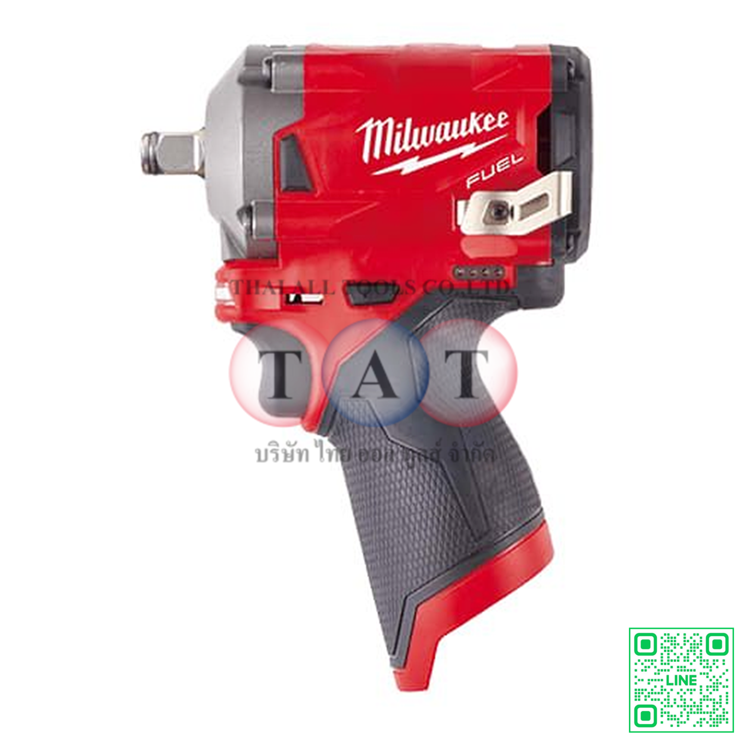 Milwaukee M12 FUEL 1/2" Stubby Impact Wrench | บล็อกกระแทกไร้สายทรงพลัง ขนาดกะทัดรัด