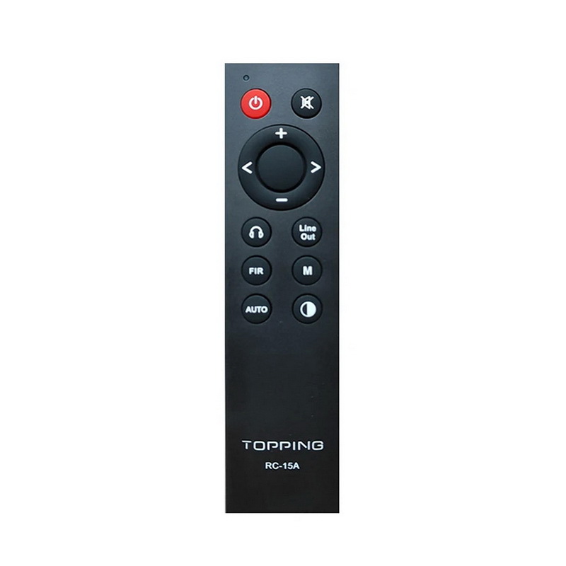 Topping RC-15A รีโมทควบคุมสำหรับใช้งานกับ เครื่องเสียง Topping รีโมทคุณภาพดี