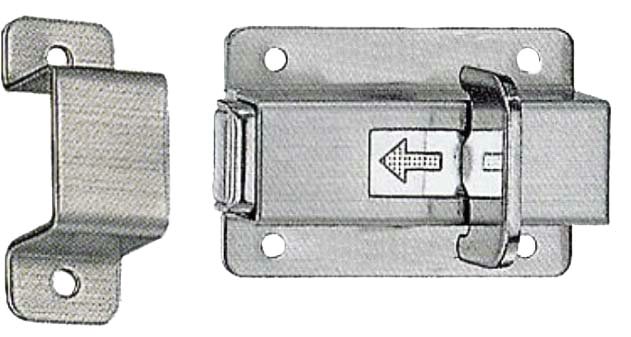 กลอนห้องน้ำ สแตนเลส 3.5 BA-909SS YALE