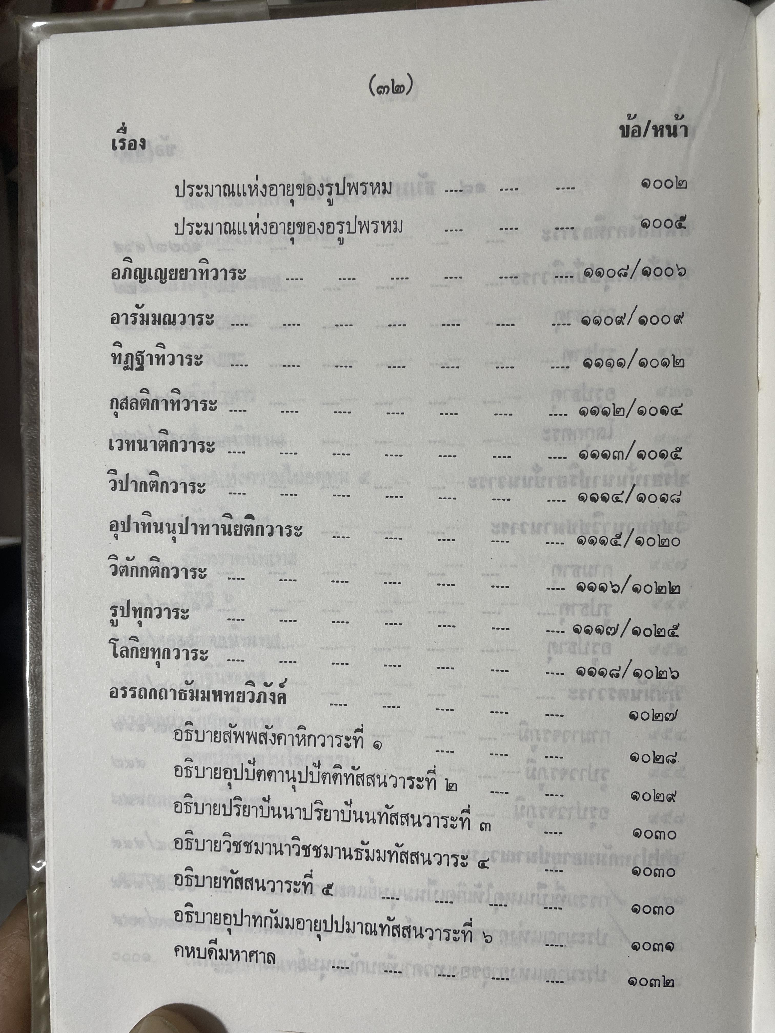 พระอภืธรรมปิฏก เล่มที่ 2 วิภังค์ ภาคที่ 2 และอรรถกถา 9,500 กรัม