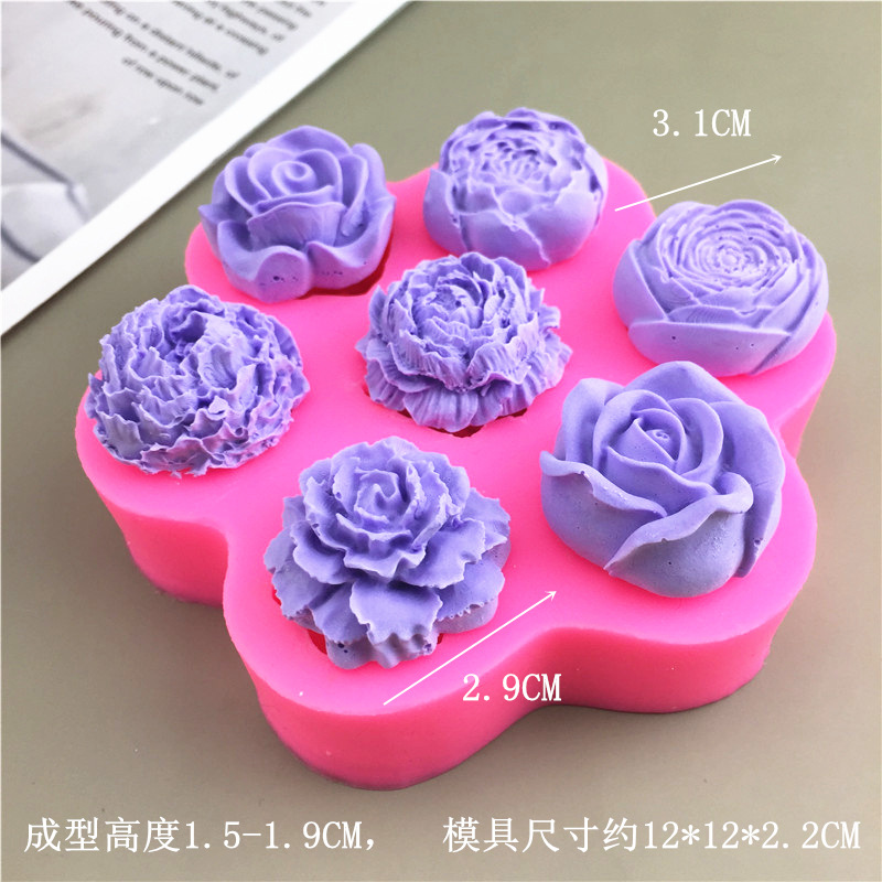 แม่พิพม์ซิลิโคน พิพม์วุ้น พิมพ์ฟองดอง พิพม์อาหลัว พิพม์ขนม ดอกไม้