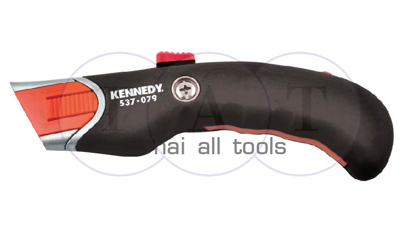 มีดคัตเตอร์นิรภัย AUTOMATIC RETRACTABLE QUICK RELEASE SAFETY KNIFE KENNEDY