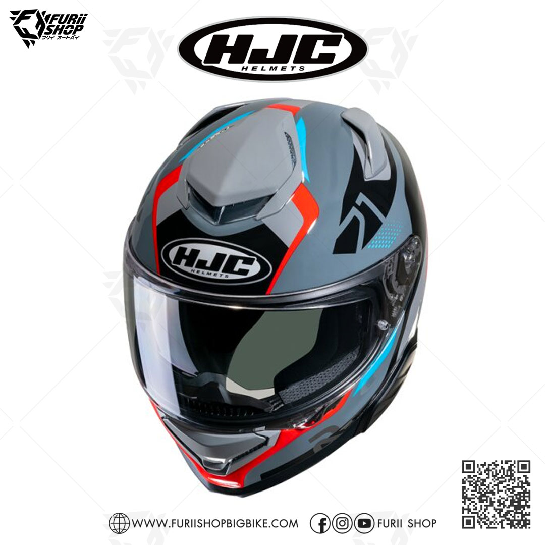 หมวกกันน็อคเต็มใบ(มีแว่นกันแดด) HJC RPHA71 : HAPEL MC21