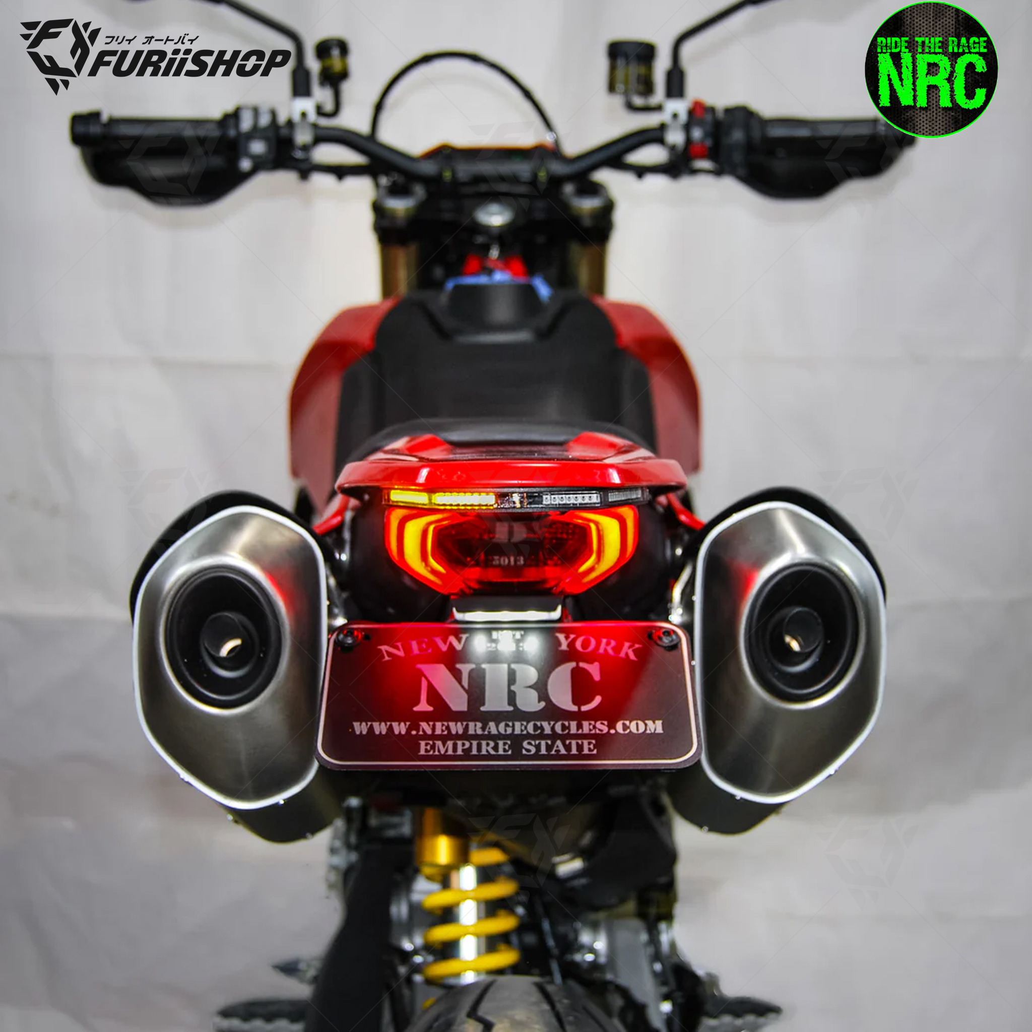 ท้ายสั้น NRC For : HYPERMOTARD 698