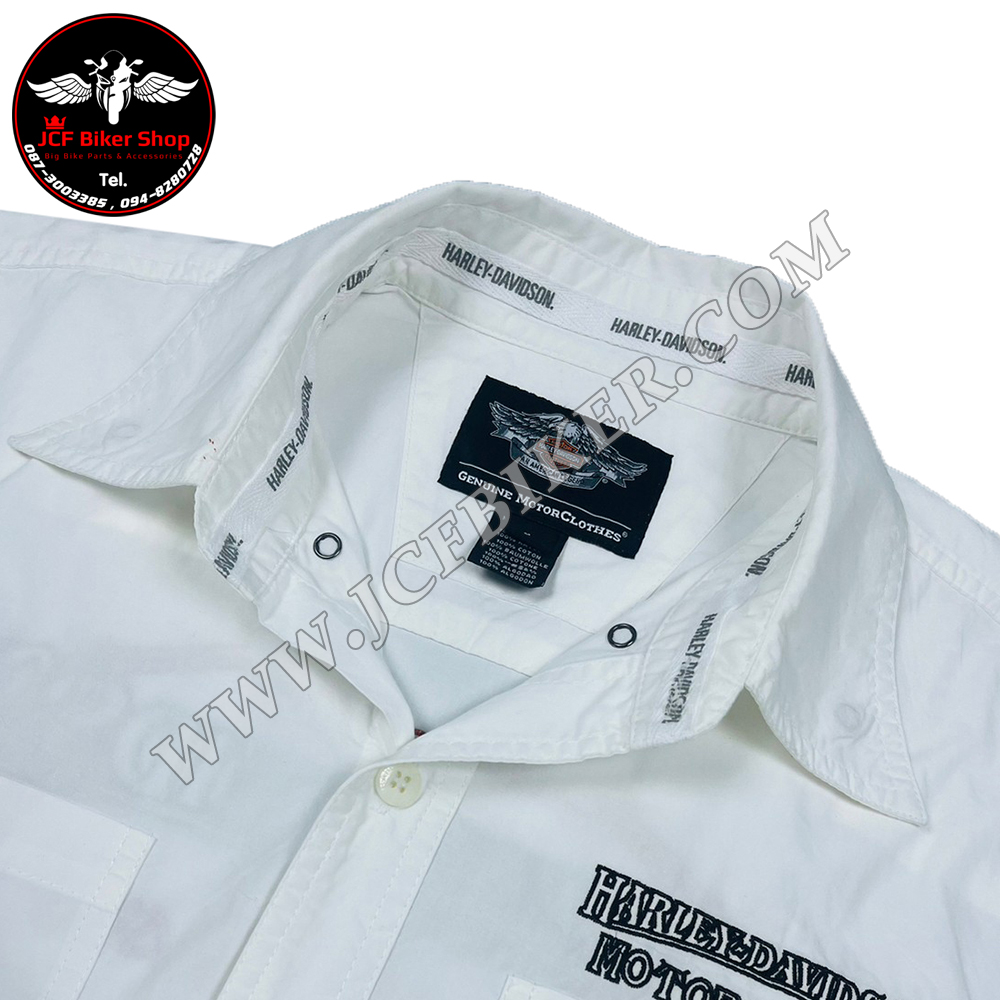 เสื้อ Shirt H-D 97607-15VM แขนสั้น ไซส์ L,XL