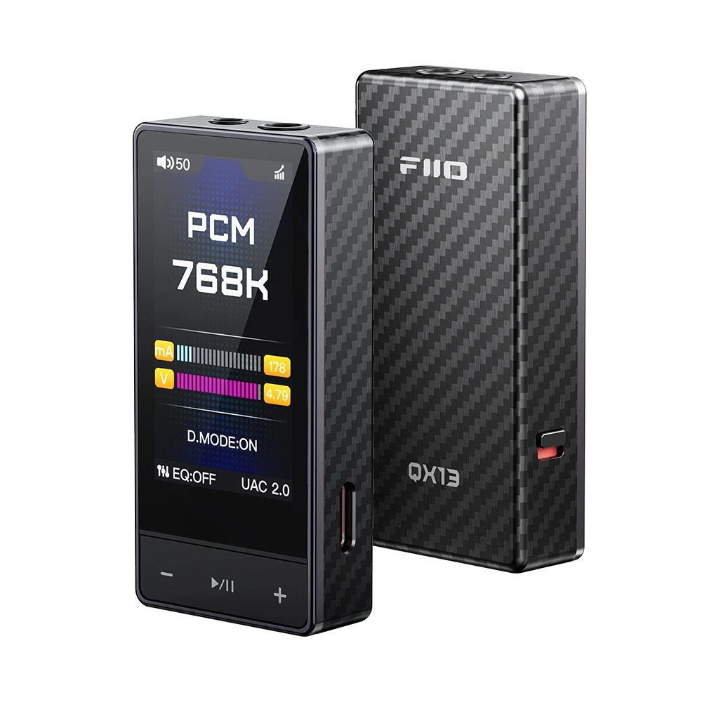 FiiO QX13 DAC/AMP พกพากำลังขับระดับเดสก์ท็อป ชิป ESS ES9027PRO รองรับ MQA ประกันศูนย์ไทย