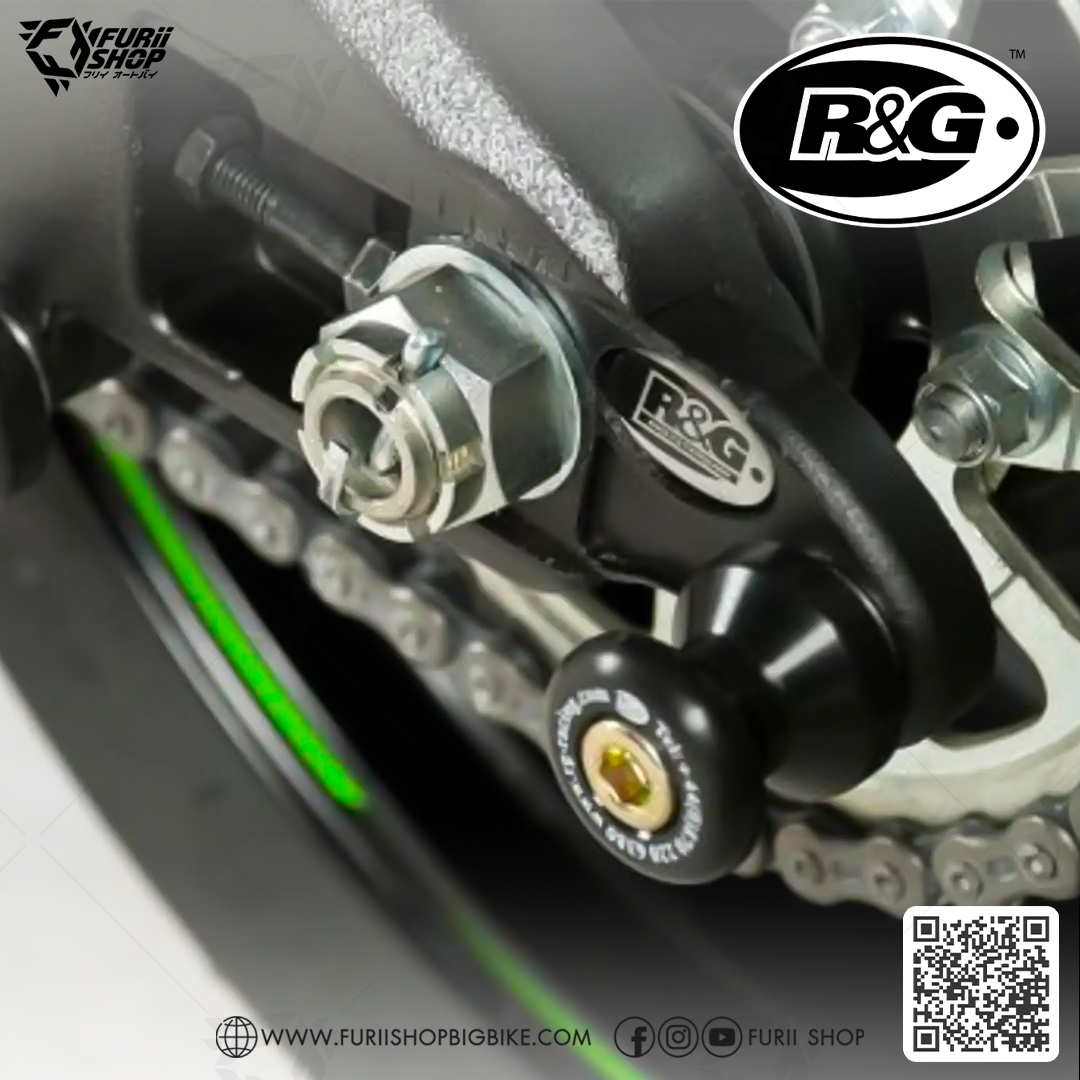 กันล้มหลัง R&G Rear Protector : for Kawasaki ZX6R 2019-2020