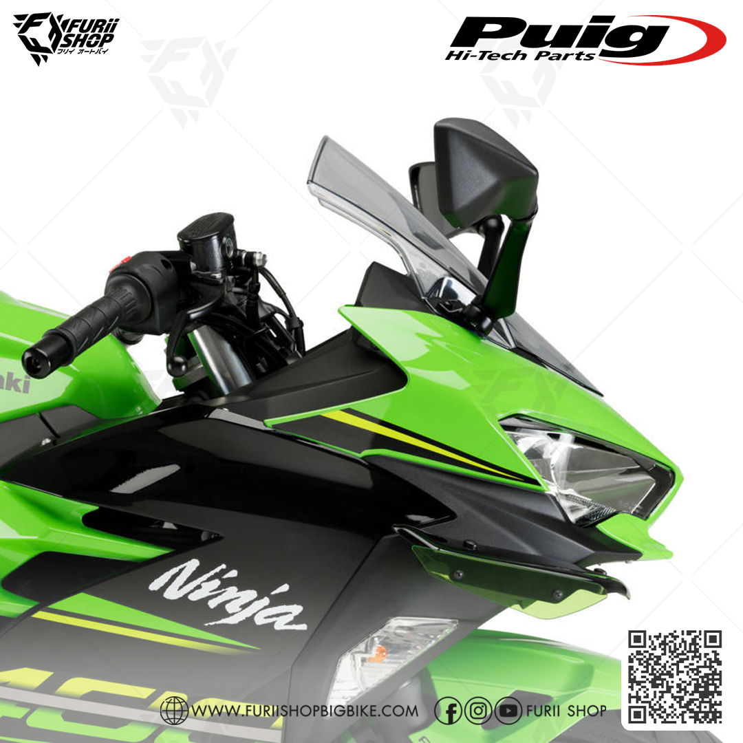 ปีกข้าง Puig Winglet : for Kawasaki Ninja400 2018-2022