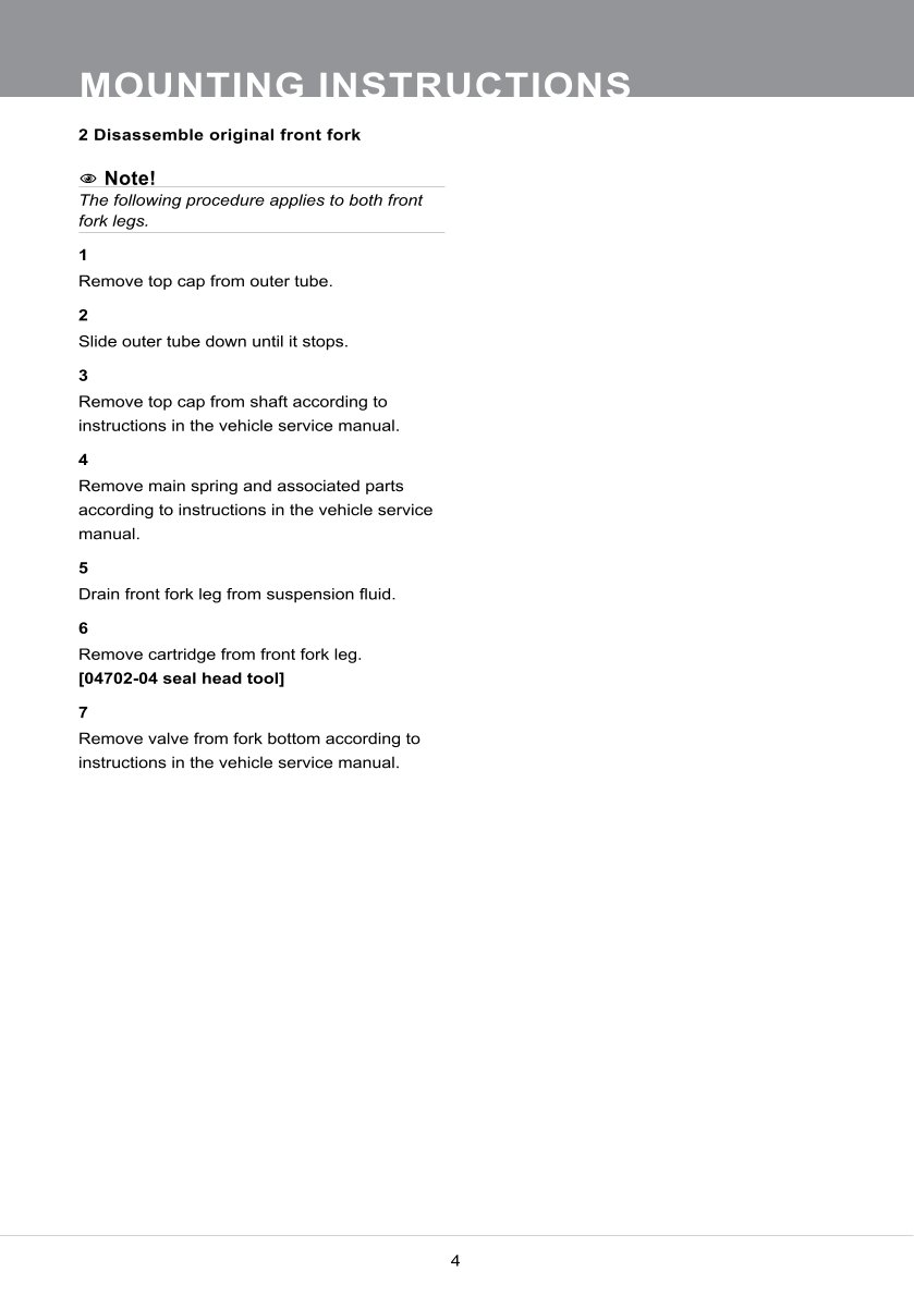 สปริงโช้คหน้า Ohlins FKR112 For Yamaha YZF R6 2008-2015