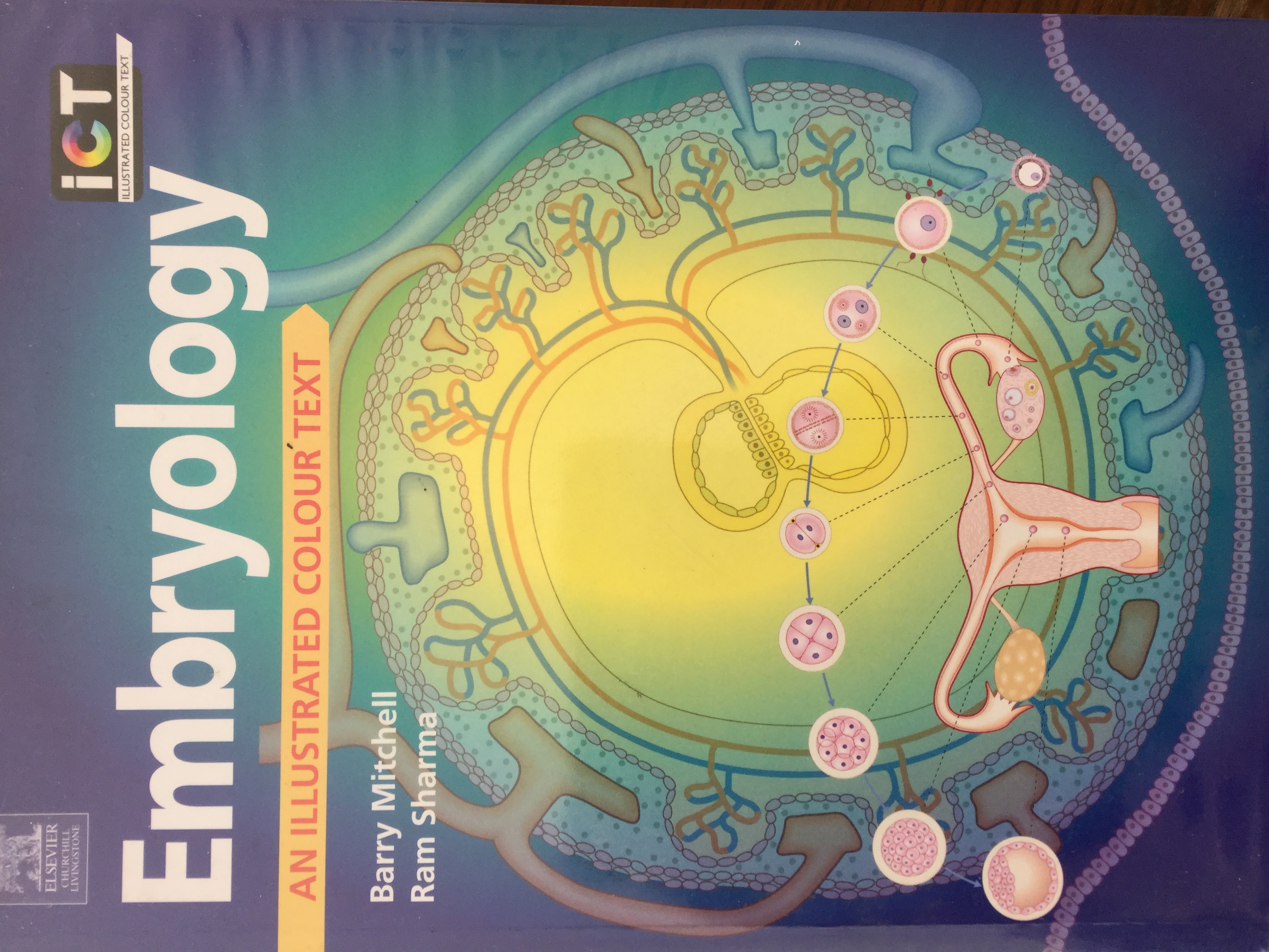 Embryology. an illustrated colour text. ผู้เขียน Barry Mitchell และ Ram Sharma 0 กก.