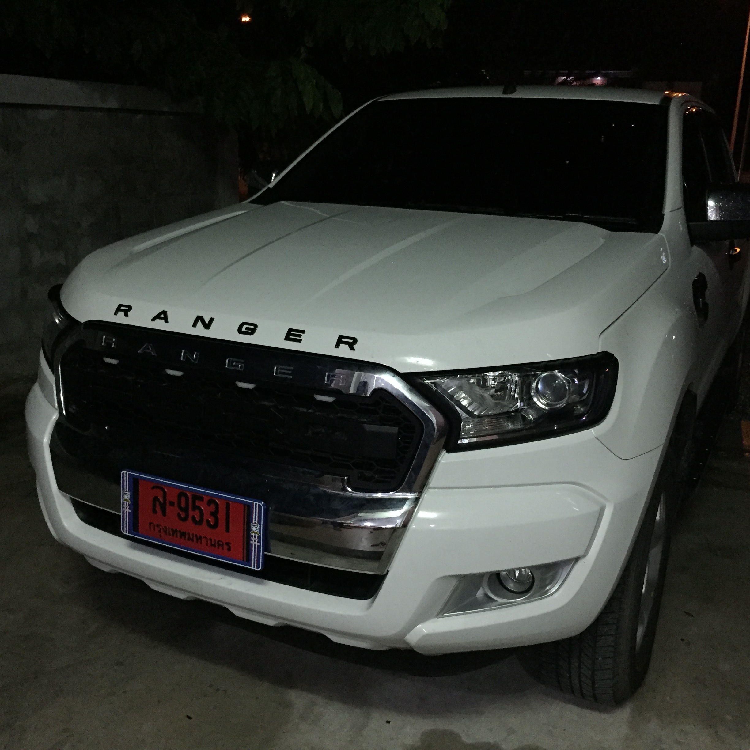 ตัวหนังสือ Ranger สีดำเงา Grossy Black