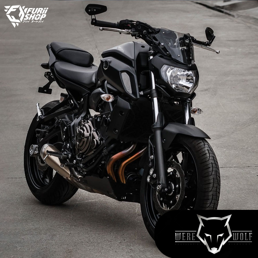 ชิลด์หน้า Were Wolf G-01 Smoke M530 : for Yamaha MT07 2018-2020