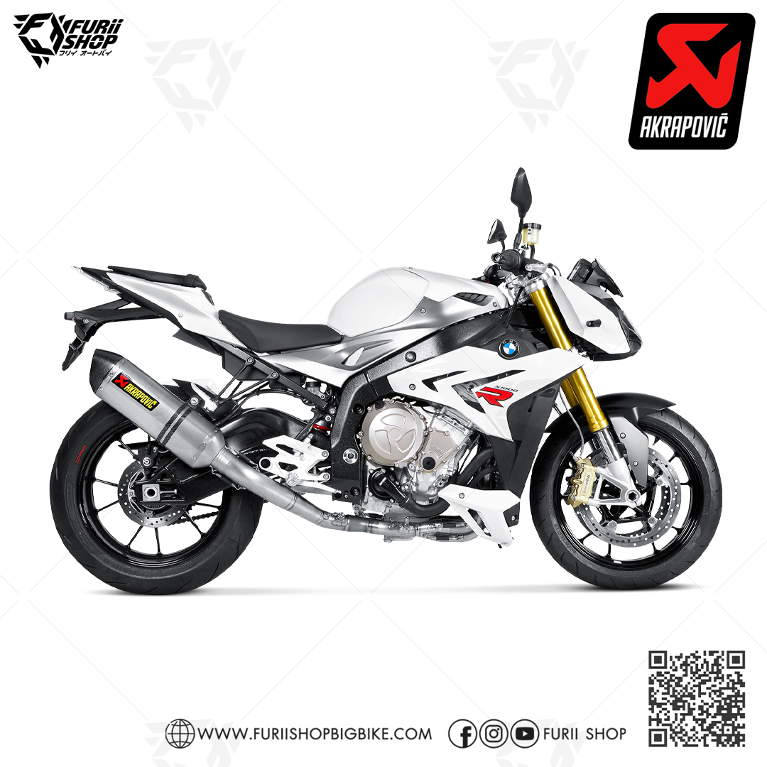 ท่อแต่ง Akrapovic Long Titanium Evo : for BMW S1000R Naked 2017-2020