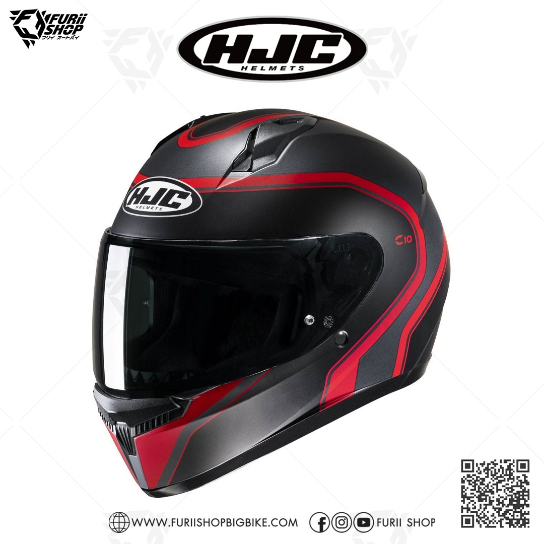 หมวกกันน็อคเต็มใบ HJC C10 : ELIE MC1SF