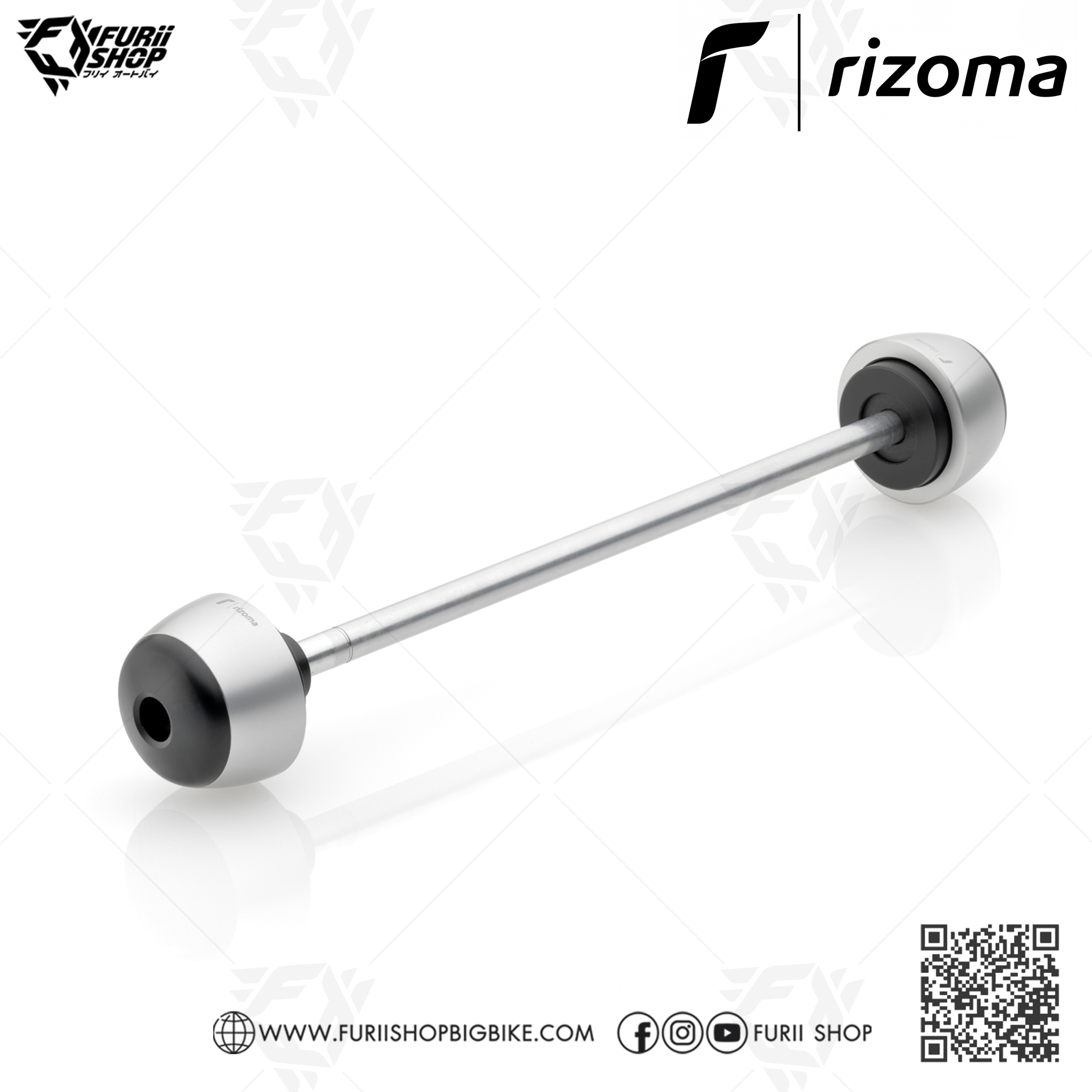 กันล้มล้อหน้า Rizoma Front Wheel Protector : for Ducati Diavel 2011-2018