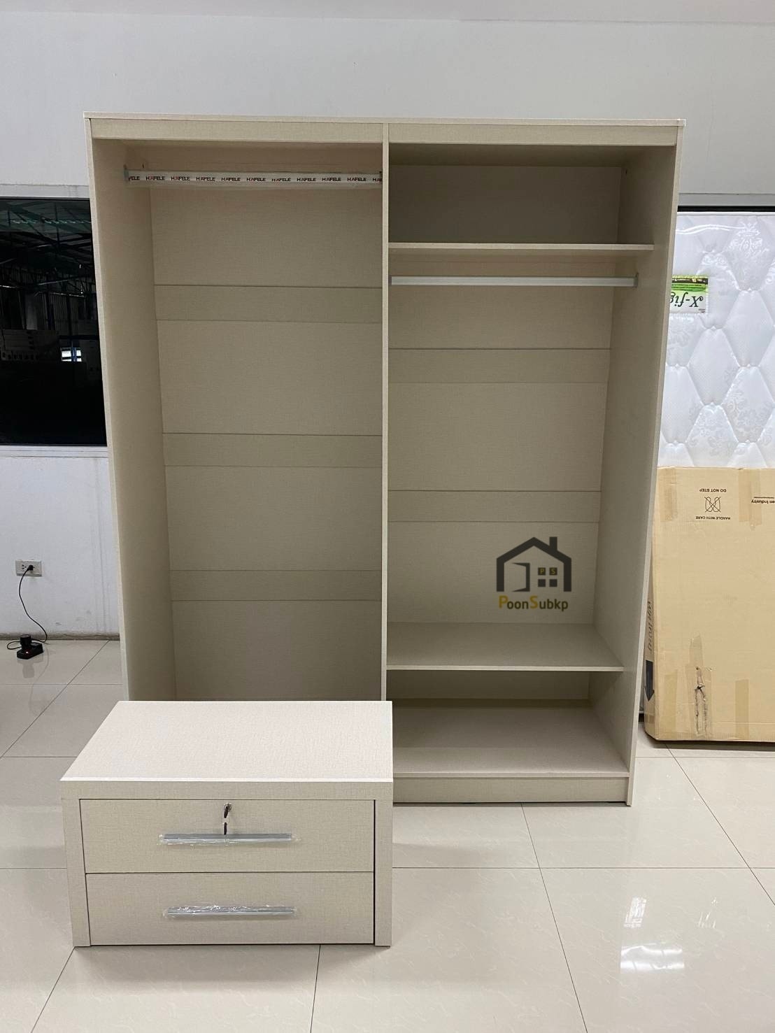 ชุดห้องนอนCityขนาตู้160ซม.