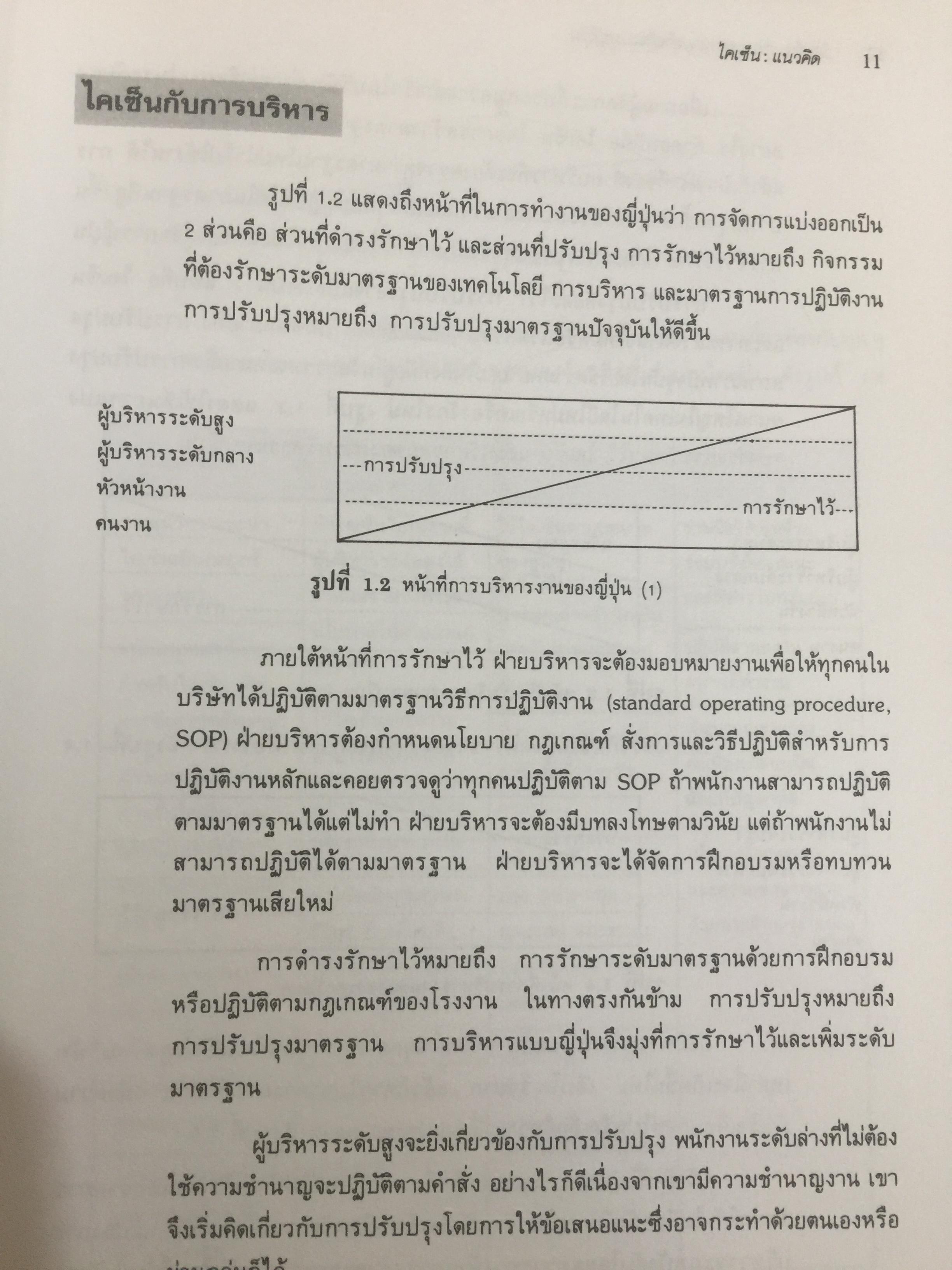 ไคเซ็น. กุญแจสู่ความสำเร็จแบบญี่ปุ่น เครื่องมือสำคัญเพื่อประสบชัยในด้านการบริหาร การผลิต และการตลาด 0 กก.