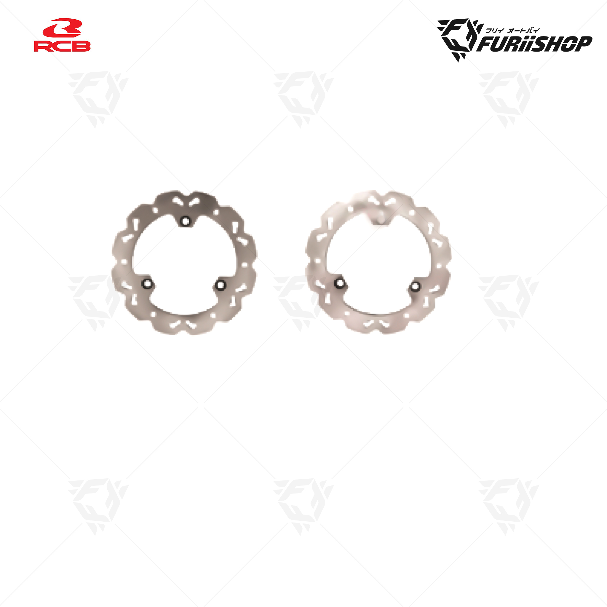 RCB (racingboy) จานเบรค E Series Nmax/Aerox หน้า , หลัง 01D0480Z 01D0491Z