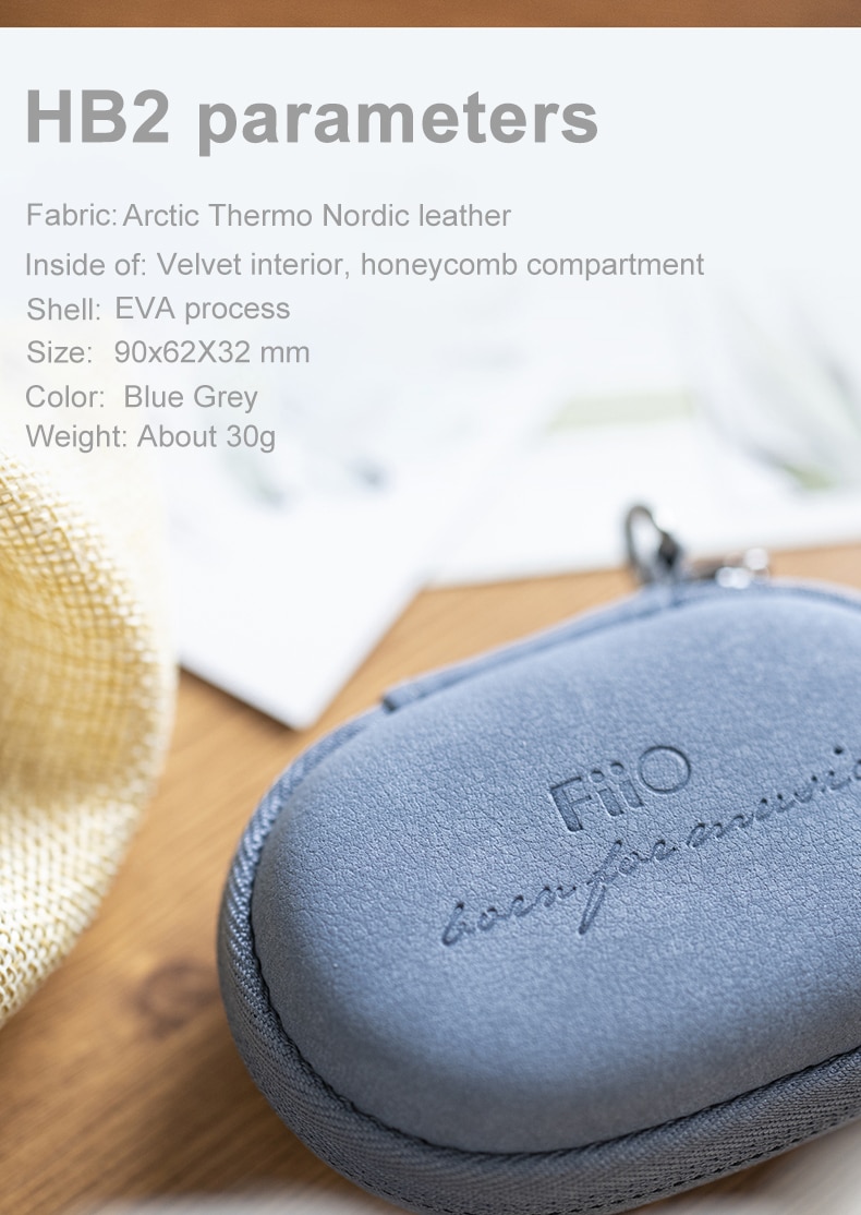 ขาย FiiO HB2 เคสเก็บหูฟังพกพากันกระแทก