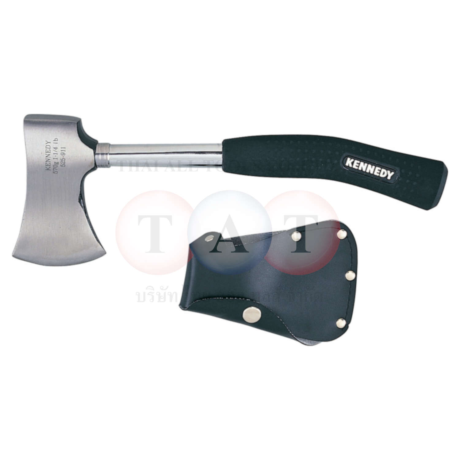 Kennedy.1LB CHOPPING AXE STEEL TUBE SHAFT