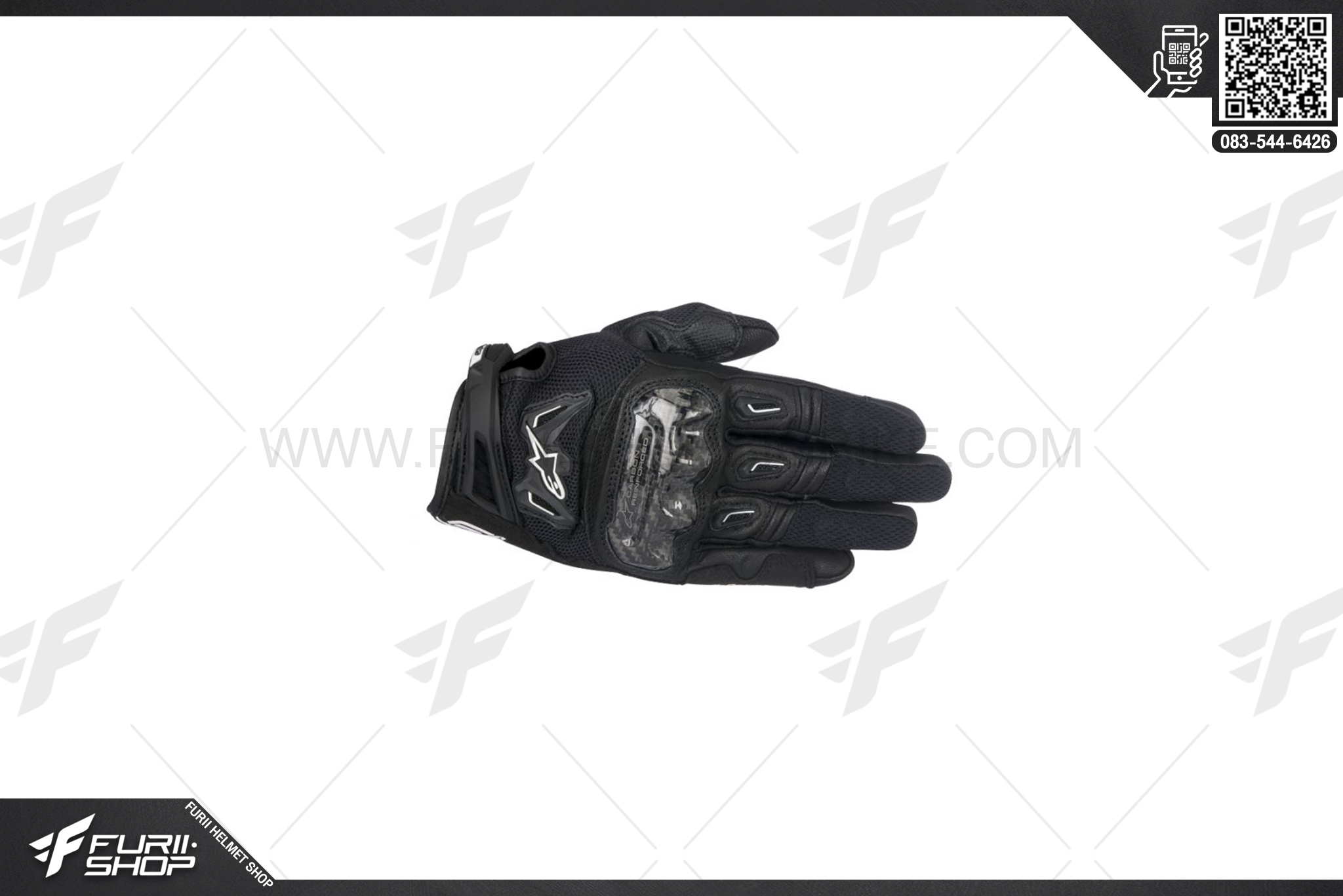 ถุงมือ ALPINESTARS STELLA SMX-2 AIR CARBON V2 GLOVES