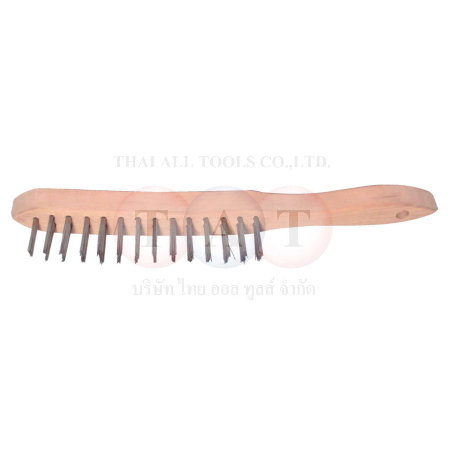 Kennedy.2-ROW STAINLESS STEEL WIRE SCRATCH BRUSH
