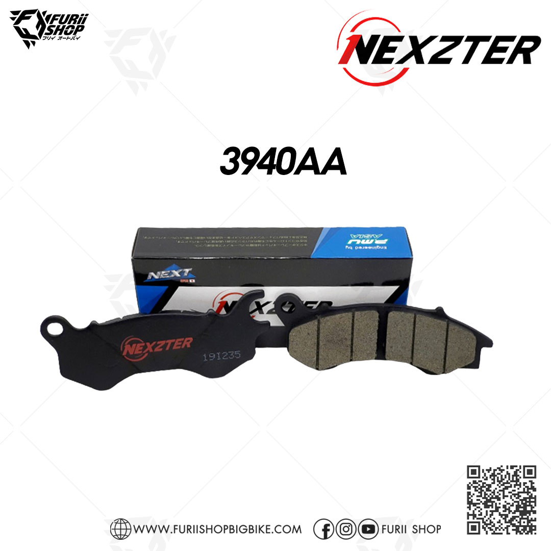 ผ้าเบรก Nexzter NEXT Part NO. 3940AA (F) : for Royal Alloy RA / GT / GP / 125 / 150