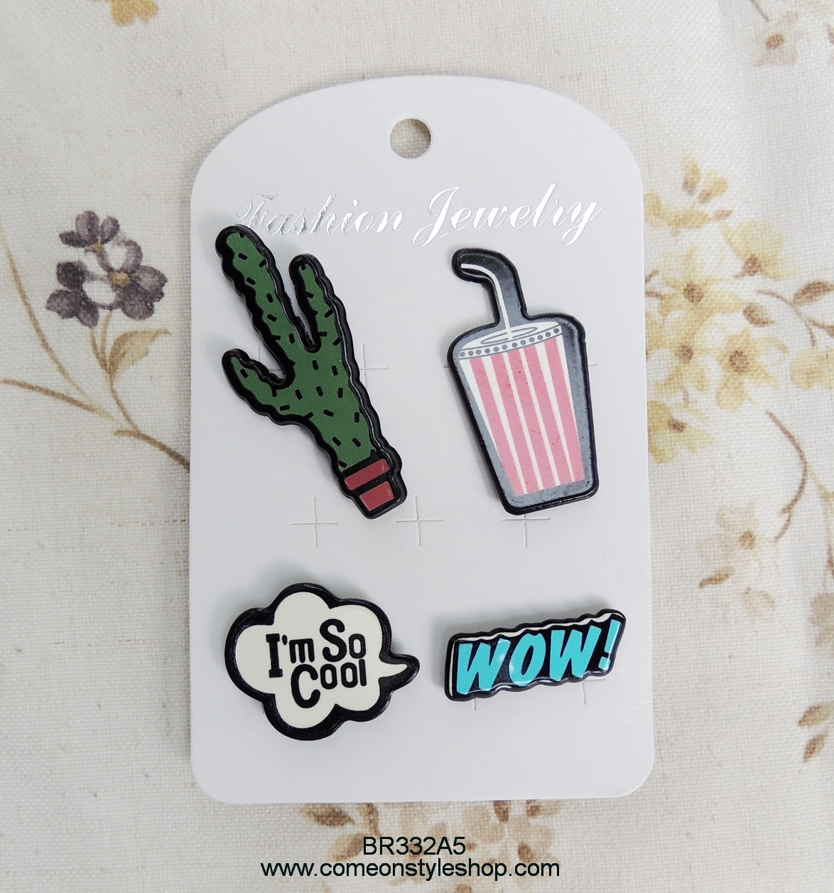 เซตเข็มกลัด เซตพินติดเสื้อ brooch pin