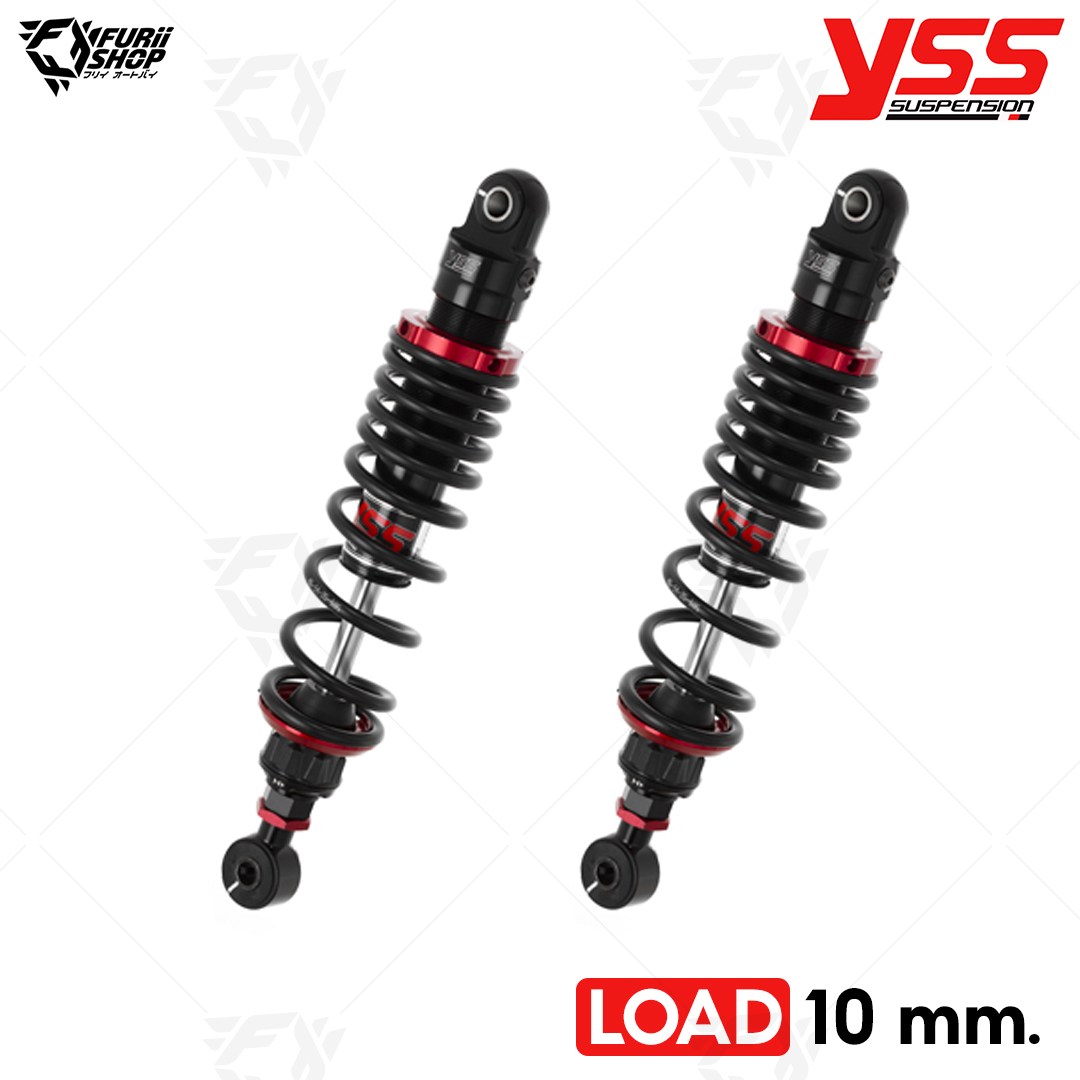 โช๊คหลังแต่ง YSS Z-SPORT Black Series LOAD 10 mm. (RZ302-320TRJ-61-88A) : for Honda Wave 125i '13-21/110i '13-20