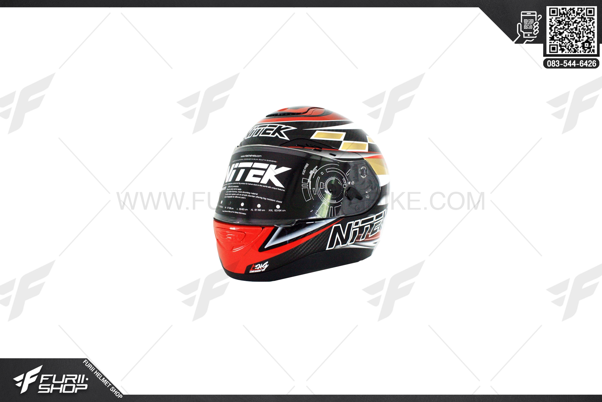 หมวกกันน็อค NITEK Ultimate Gold