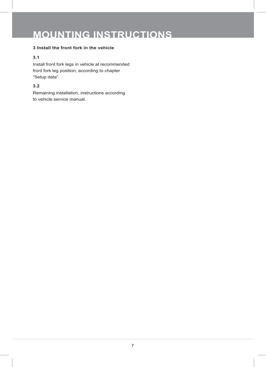 สปริงโช้คหน้า Ohlins FKA116 For Yamaha Ténéré 700 Extreme 2023-2024