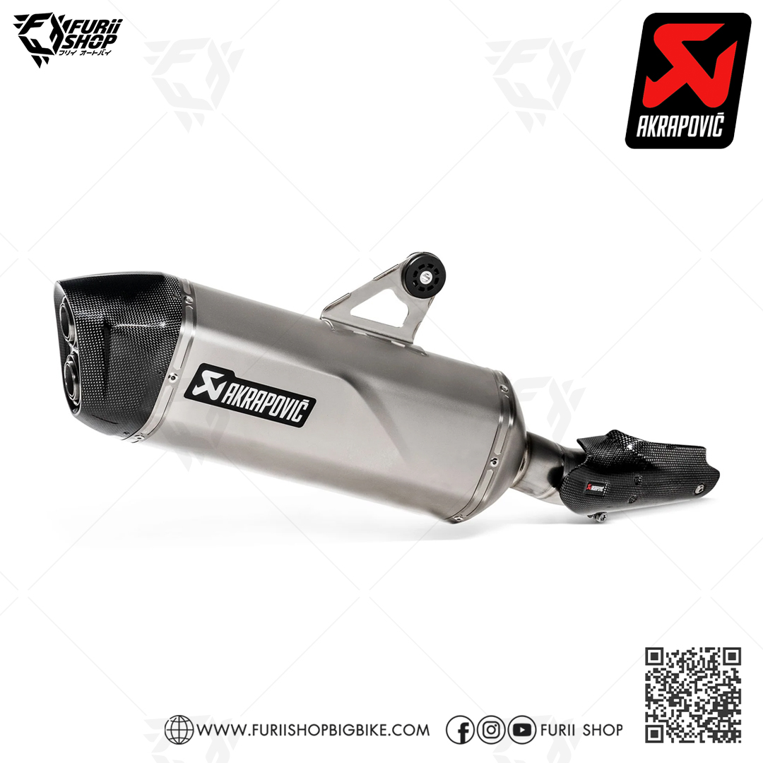 ท่อ Akrapovic Slip on Titanium new shape for BMW R1200GS 09-18'