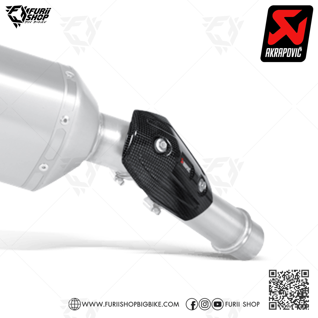 การ์ดท่อ Akrapovic Heat Carbon : for Kawasaki Versys 1000 2015-2018