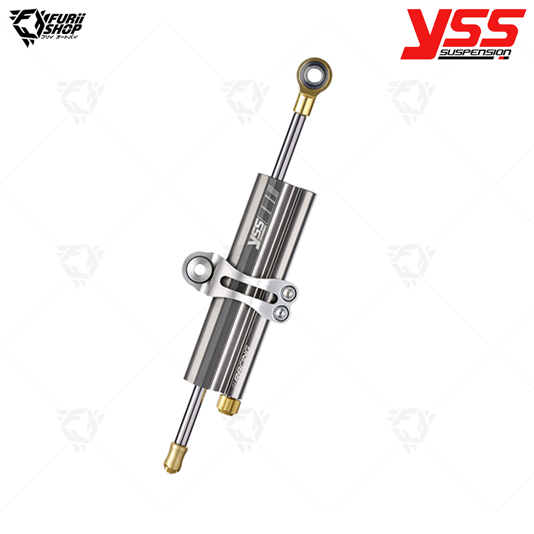 กันสะบัด YSS STEERING DAMPER (Color Titanium) (EG188-090C-01) : for KAWASAKI KR 150/150 RR '89-'04
