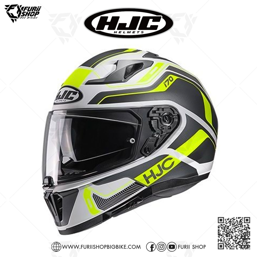 หมวกกันน็อคเต็มใบ(มีแว่นกันแดด) HJC I70 : LONEX MC3HSF