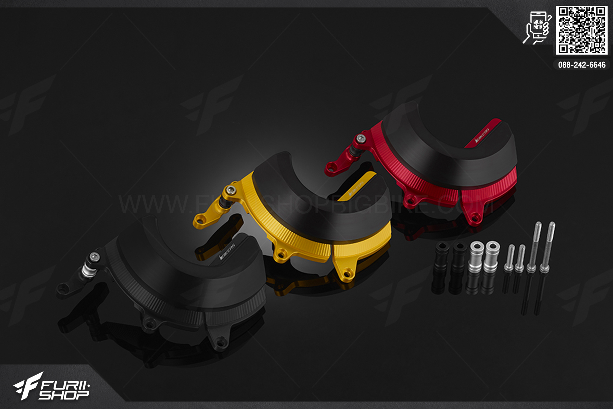 ชุดกันล้มเครื่อง (ด้านซ้าย) Bikers สำหรับ ฮอนด้า Honda CBR500R (2016-2018)