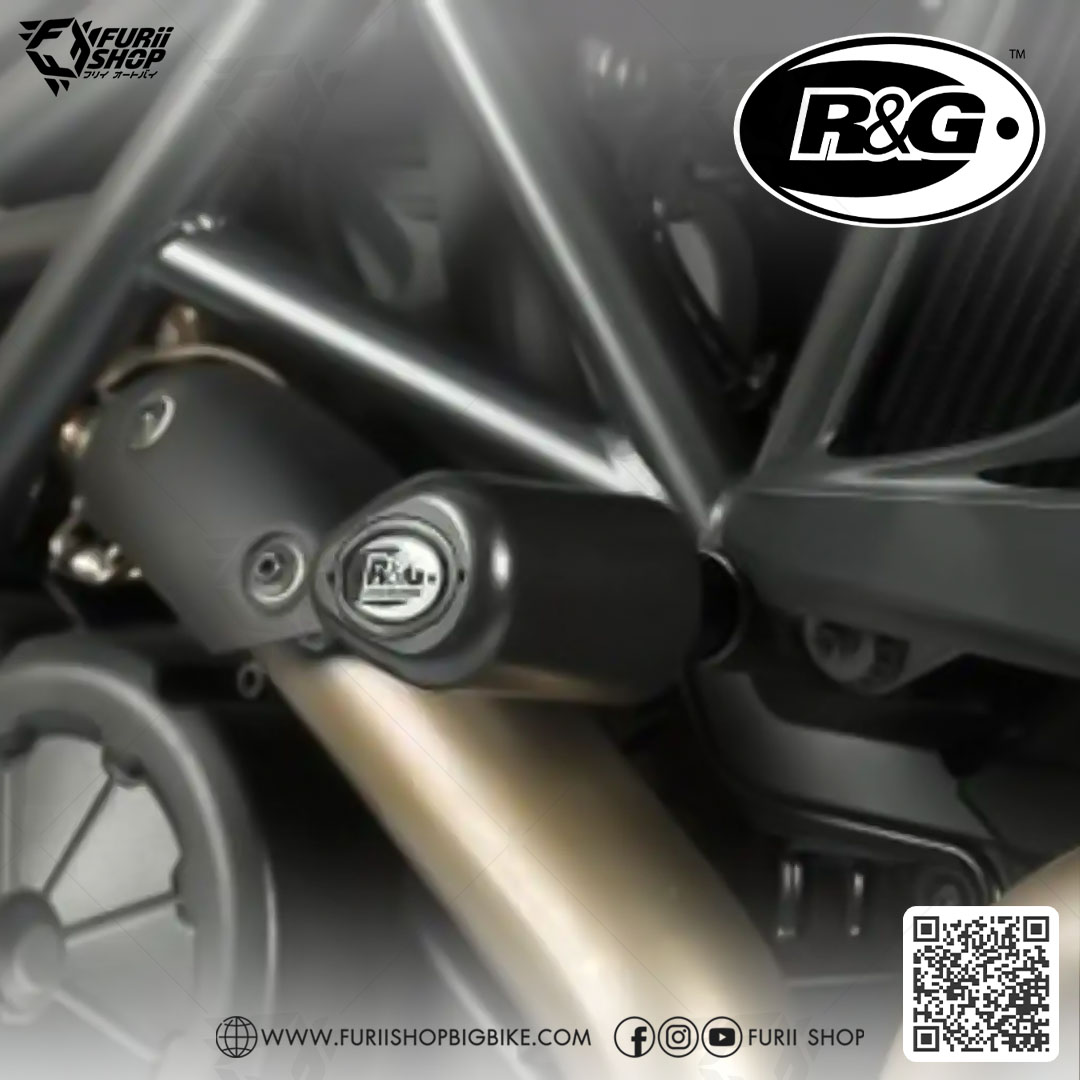 กันล้มกลาง R&G Crash Protector : for Ducati Diavel 2011-2017