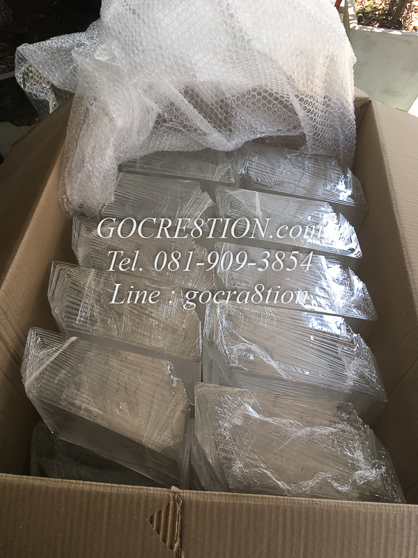 งาน อะคริลิค แปรรูป ตามแบบ April 2018 by GO CREATION