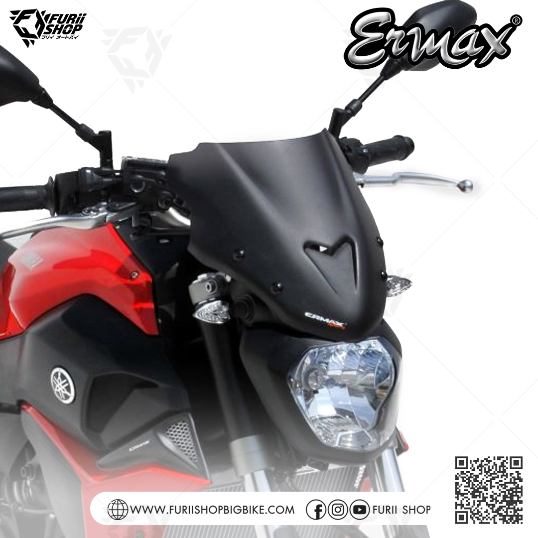 ชิลด์ Ermax Windshield Sport : for Yamaha Fz07/Mt07 2015-2017