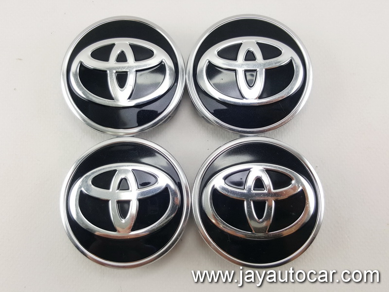 ฝาล้อรถยนต์ ฝาล้อแม็กซ์ โลโก้ Toyota สำหรับ ล้อแม็กซ์ เดิมโตโยต้า Toyota Vios Yaris Altis New ขนาดมาตรฐานล้อเดิมโตโยต้า 1ชุด 4ชิ้น ฝาแท้ครับ