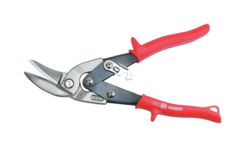 กรรไกรตัดเหล็กทางซ้าย รุ่นงานหนัก 9.3/4" OFFSET L/H CUTTING SNIPS KENNEDY