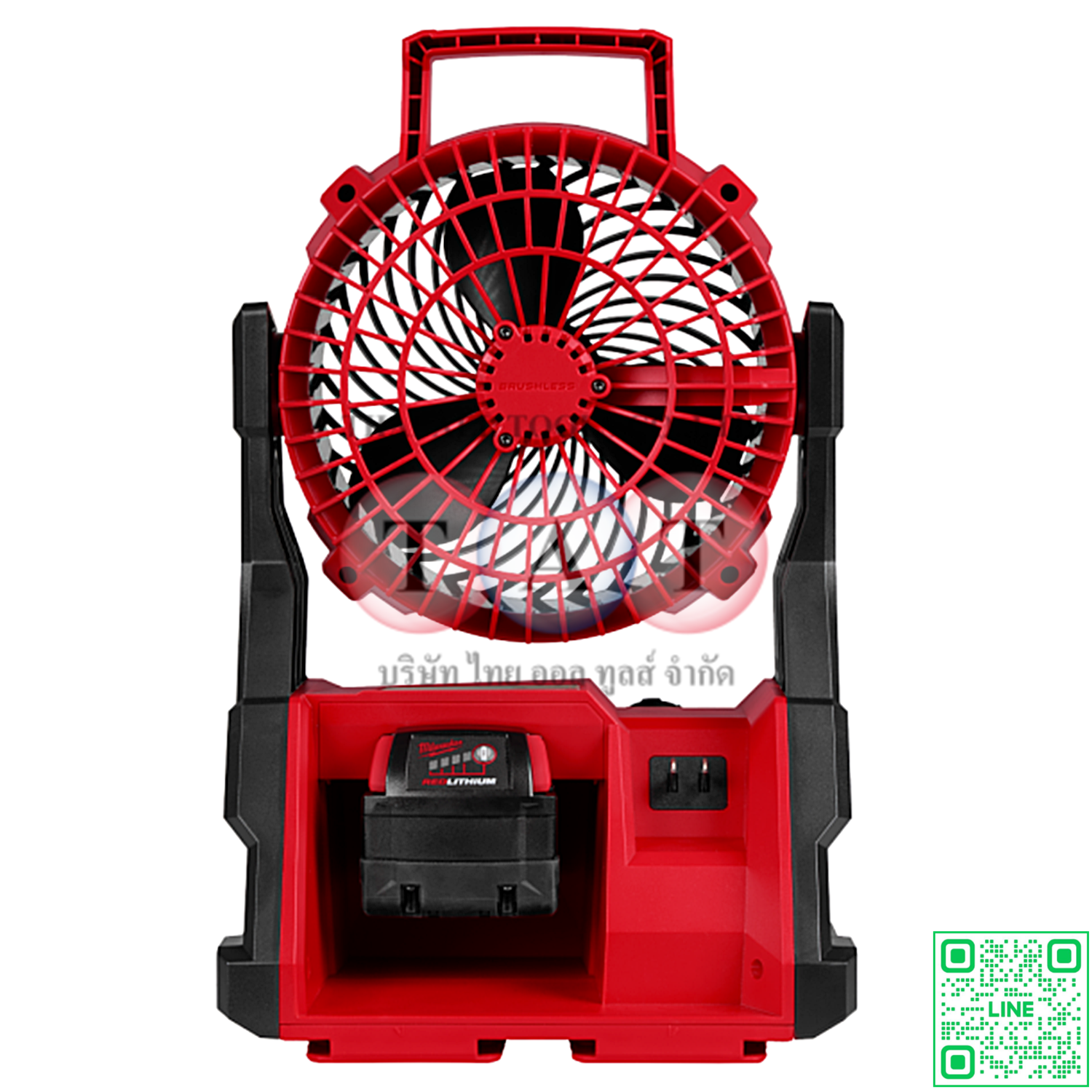 พัดลมไร้สาย Milwaukee M18 AFG2-0 – พลังลมแรงสำหรับงานช่างมืออาชีพ