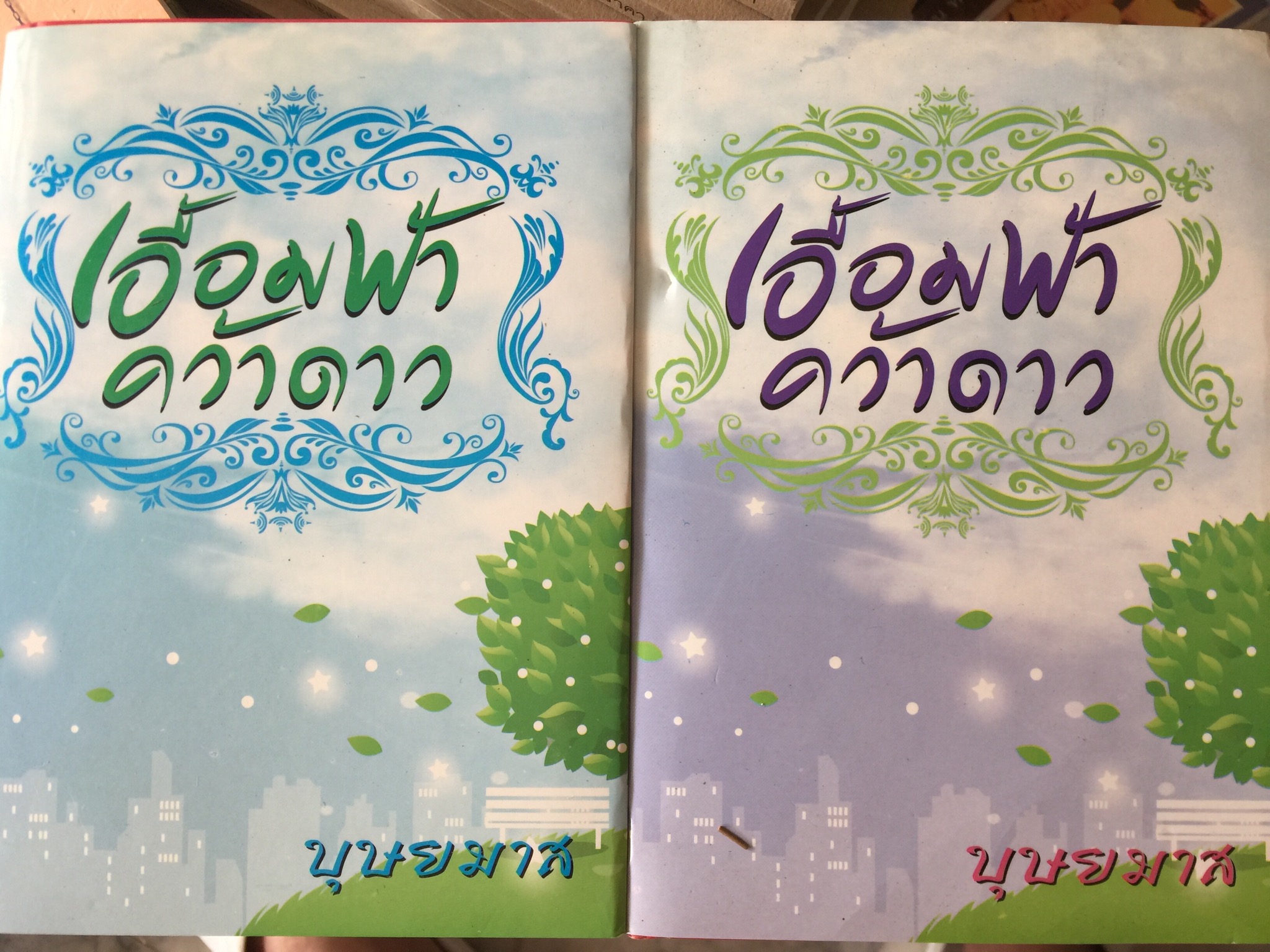 เอื้อมฟ้า คว้าดาว. เล่ม 1-2. รวม 2 เล่ม. ผู้เขียน บุษยมาศ 0 กก.