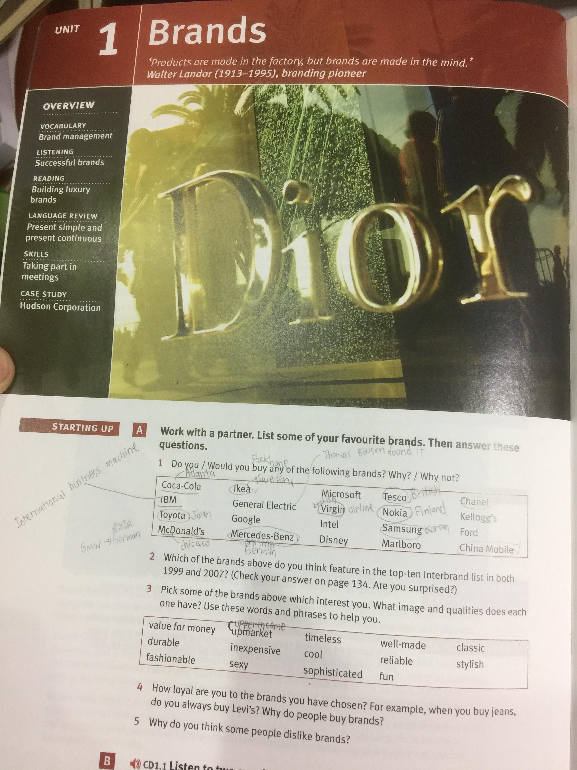 intermediate MARKET LEADER. Business English Course Book แถม CD จำนวน 1 แผ่น 0 กก.