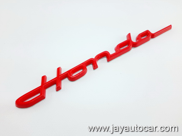 LOGO HONDA สีแดง ตัวเขียน