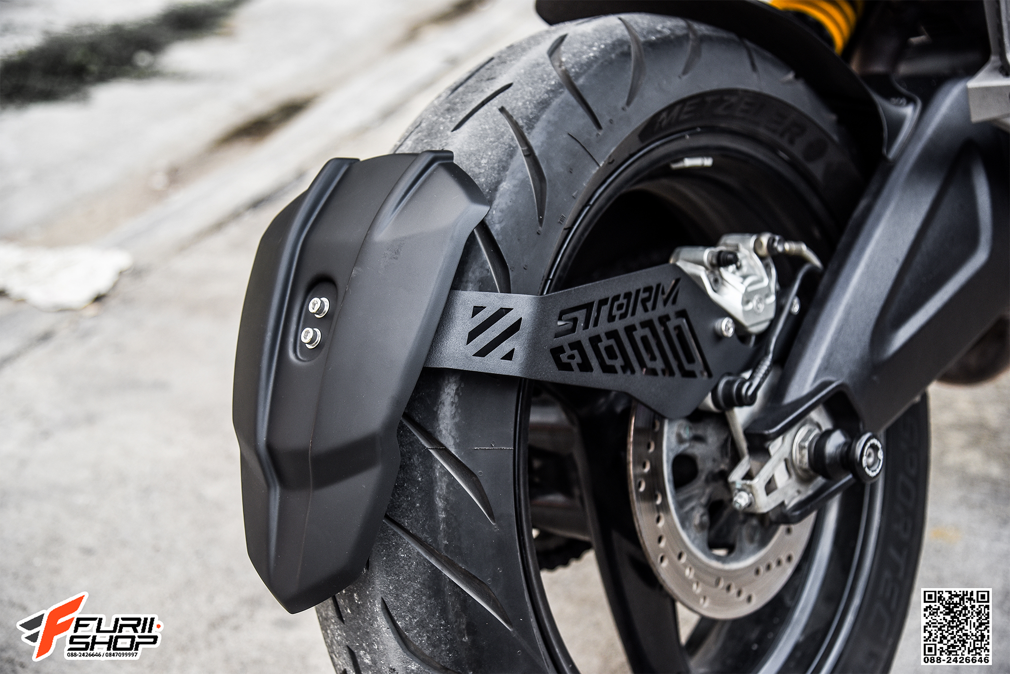 กันน้ำดีด STORM Rider(สตรอมไรเดอร์) FOR DUCATI MONSTER795